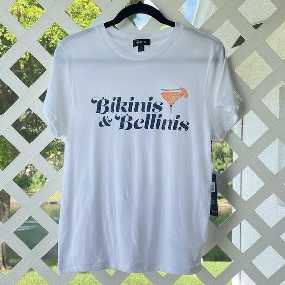 Wildfox ‘Bellinis Please Keke’ Manchester Tee - Picture 3 of 9